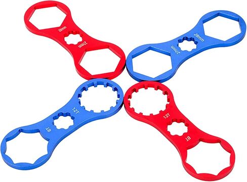 الأعمام 4pcs دراجة الشوكة الأمامية إزالة وجع الربط والتركيب الدراجة spanner إزالة الأداة أداة إصلاح أدوات أدوات ركوب الدراجات التاسع in Saudi Arabia