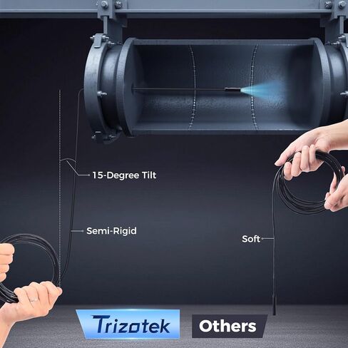 توضيح Borescope ، كاميرا المنظار الصناعي مع الضوء ، الكاميرا التفتيش Borescope مع شاشة IPS 4.3 "، 8 مصابيح LED قابلة للتعديل ، IP67 مقاوم للماء CAM CAM الأفعى للميكانيكا للميكانيكا in Saudi Arabia