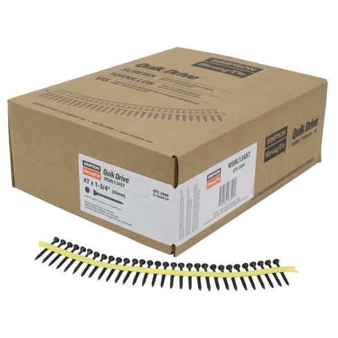 Simpson Strong-tie Quikdrive WSHL134S7- #7 × 1-3/4 " in Saudi Arabia