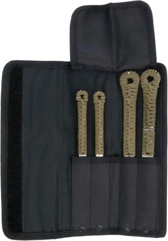 COLD STEEL Throwing Spikes / 2.5" & 3.5" Blades / 420SS / Nylon Sheath Pouch (4 Pack) in Saudi Arabia