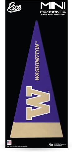Rico Industries NCAA Washington Huskies 4 "× 9" in Saudi Arabia