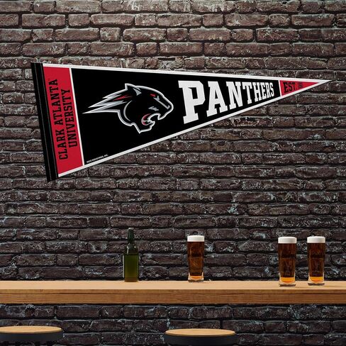Rico Industries NCAA Clark Atlanta University Panthers - Cau Rally 12 "× 30" in Saudi Arabia