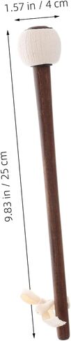 Bestonzon en Gong Hammer Gong Malwet Wood Handle Tip Precision Tip for Xylophone Gongs Resable Bulk Portable الصينية ماليت in Saudi Arabia