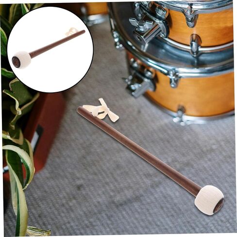 Bestonzon en Gong Hammer Gong Malwet Wood Handle Tip Precision Tip for Xylophone Gongs Resable Bulk Portable الصينية ماليت in Saudi Arabia