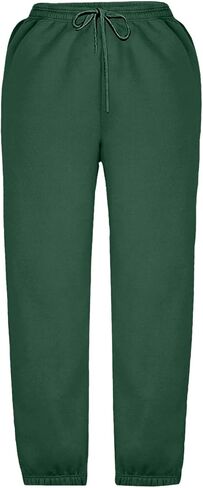 Girls Cinch Bottom Sweatpants Drawstring Elastic Waist Baggy Straight Leg Pants Kids Workout Running Yoga Jogger Pant in Saudi Arabia