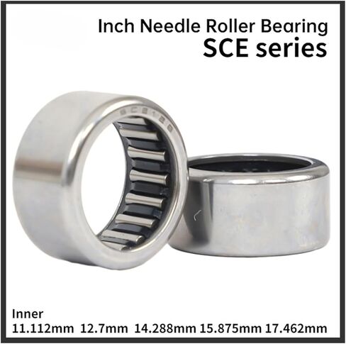 5pcs بوصة إبرة الأسطوانة تحمل القطر الداخلي 4.762 6.35 7.938 9.525mm SCE36 44 45 55 57 59 65 66 68 69 610 in Saudi Arabia
