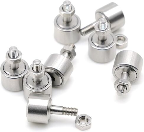 1PCS CFS5V KR10 CAM FOLLOWER BEARING EDELE BROCK مع BOLT SUS304 مسار أسطوانة تحمل M5X10X18MM in Saudi Arabia