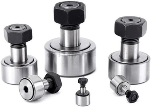 CF3,4,5,6,8,10,12,16,18,20,24 / KR10,12,13,16,19,22,30,32,35,40,52,62 Cam Follower Needle Roller Bearing Wheel and Pin Bearing(CF5 KR13 x4pcs) in Saudi Arabia