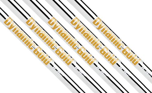 TRUE TEMPER Dynamic Gold 105 Iron Shafts 5-PW, Set of 6 Shafts - .355 Taper Tip (Choose Flex) in Saudi Arabia