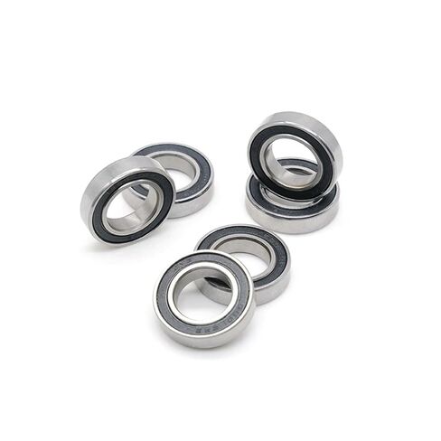 6801RS تحمل 12x21x5 مم القسم رفيع 6801-2RS محامل الكرة 61801 RS مع الأسود مختومة L-2112DD 2PCS (4pcs 6806rs 30x42x7) in Kuwait