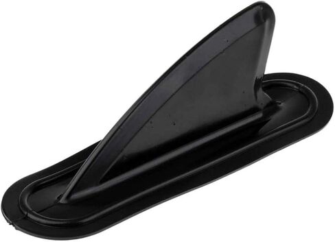 2PCS Surfboard Fin ، زعنفة تتبع Kayak Skeg ، PVC Side Fin ، قوارب الكاياك Skeg تتبع زعنفة لزارع زورق القوارب القابلة للنفخ (أسود) in Saudi Arabia