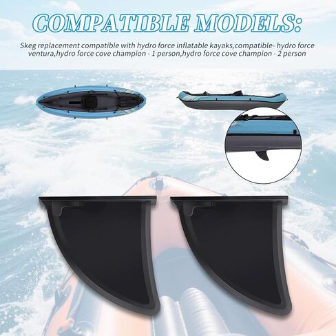 Skeg Replacement Compatible with Hydro Force Inflatable Kayaks- Hydro Force Ventura & Hydro Force Cove Champion - 1 Person & Hydro Force Cove Champion - 2 Person in Saudi Arabia