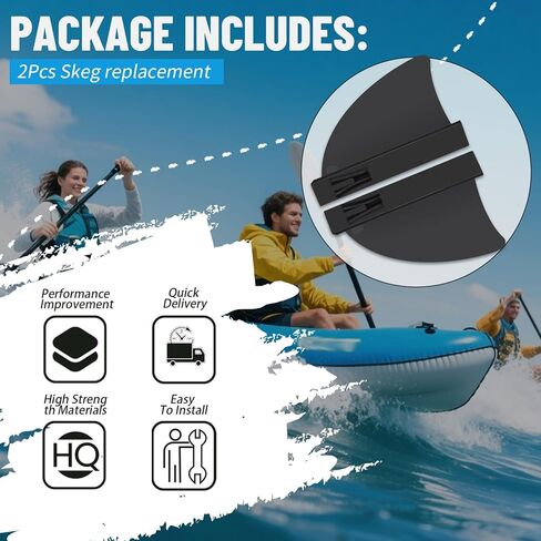 Skeg Replacement Compatible with Hydro Force Inflatable Kayaks- Hydro Force Ventura & Hydro Force Cove Champion - 1 Person & Hydro Force Cove Champion - 2 Person in Saudi Arabia