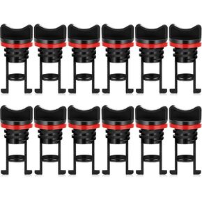 Boao Nylon Kayak Drain Plugs Thread Drain Plugs for Kayak Dinghy Canoe Boat (Red, 12 Pieces) in Saudi Arabia