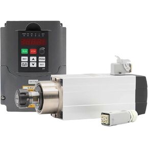 2.2kw ER25 air cooled spindle 300hz 18000rpm 4pcs ceramic ball bearings square 16mm & HY 2.2kw variable frequency drive(Ceramic Ball Bearing,220v) in Saudi Arabia