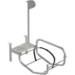 نظام تخزين وإطلاق Stow & Go Dockside للزوارق ، الزوارق ، وألواح التجديف - تصاعد قابل للتعديل لسهولة الوصول إلى المياه - إطار ألمنيوم متين - مصنوع في الولايات المتحدة الأمريكية in Kuwait