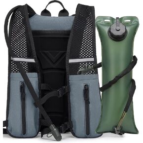 Running Hydration Vest Backpack Lightweight 3L Water Bladder Bag Daypack for Hiking Cycling Race Marathon for Women Men in Saudi Arabia