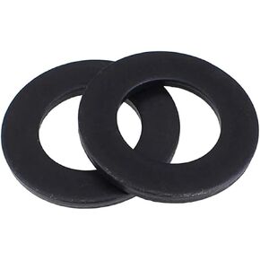 50pcs Flat Washers Ordinary Washers M2 M2.5 M3 M4 M5 M6 M8 M10 M12 M14 M16 M20 M22 M24 M27 M30DIN125 Black 8.8 Grade Carbon Steel(M12x37x3) in Saudi Arabia