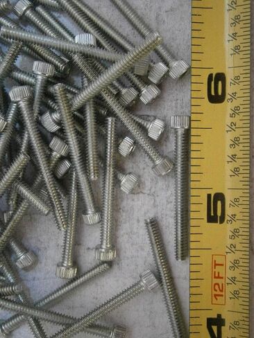 New Pack of Cap Screw 4/40 x 1-1/8" Long Socket Head Alloy Steel Zinc Plated Lot of 50#1732 Multi-Purpose Comprehensive Hardware Fastener Assortment Kit WnyNEH04216 in Saudi Arabia