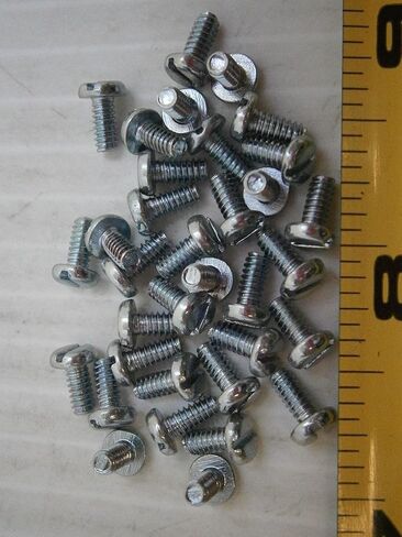 New Pack of 4-40 1/4" L Slot pan Head Machine Screw Steel zinc lot of 100#1387 Multi-Purpose Comprehensive Hardware Fastener Assortment Kit WnyNEH05700 in Saudi Arabia