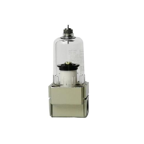 Air Filter AF2000-02 1/4'' Pneumatic Air Water Filter Manual Drain oil separator(With-4mm-Fittings,Fiber Filter) in Saudi Arabia