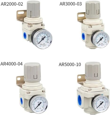 AR2000-02 AR3000-03 AR4000-04 Pneumatic Compressed Air Compressor Pressure Regulator Relief Valve 1/4" 3/8" 1/2"1"(AR3000-03) in Saudi Arabia