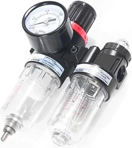 Compressed air Filter Regulator Combination, 1/4 "NPT AFC20002T Water/Oil Drain Separator - Pressure Gauge (0-140 psi) in Saudi Arabia