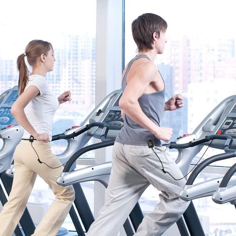 EEKEIT TECREATMILL Safety Key Magnet Placement ، Universal Treach Emergency Stop Key for Image و Reebok و Epic و Golds Gym و Freemotion و HealthRider Running Machine in Kuwait