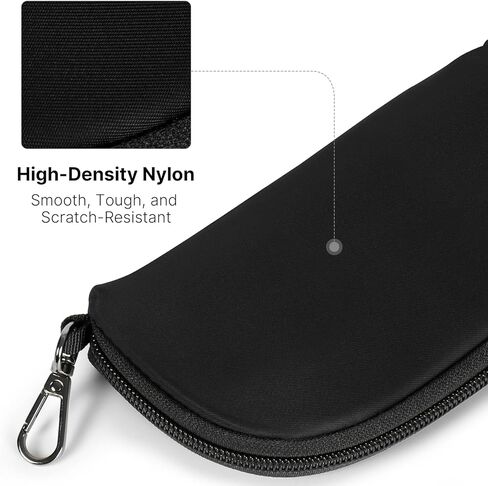 علبة بنظارات مزدوجة ، حقيبة نظارة من جلد فو 2 للتخزين ، حقيبة نظارة شمسية مضادة للخلع المحمولة للنساء الرجال in Kuwait