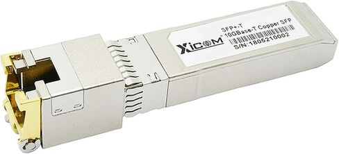 10G RJ45 Copper SFP+ Transceiver Module 30M/80M RJ45 Port 10GBase-T Ethernet Optical Fiber Switch(1pcs 80M) in Saudi Arabia