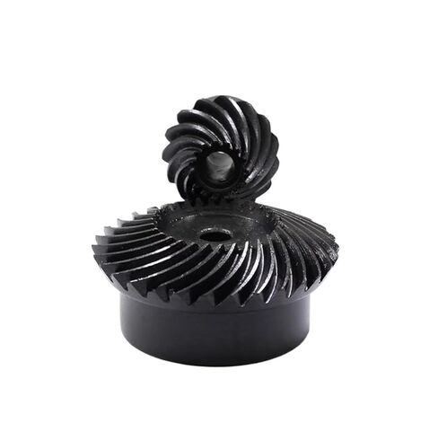 Pinion Hardware for Mechanical Rotation 1:1.5 Spiral Bevel Gear Set 20+30 Teeth 1M 1.5M 2M 2.5M 90 Degrees Meshing Angle Steel Helical Gears Blackening(2M) in Kuwait