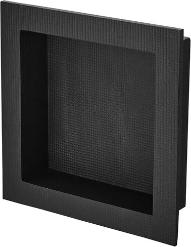 مكيف دش Vevor ، 16 × 32 بوصة + 16 × 32 بوصة جدار راحة مع رف متحرك ، 4 بوصات صابون وشامبو ، منظم تخزين مربع ، زوايا مربعة ، مقاومة للماء ، أسود للاستحمام الحمام in Saudi Arabia