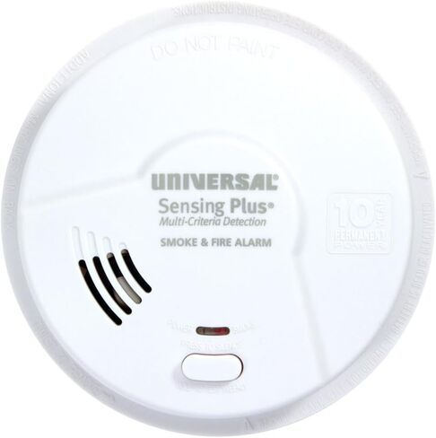 USI AMI3051SB Sensing Plus Smoke & Fire Alarm with 10 Yr Sealed Battery, 8th Edition in Saudi Arabia