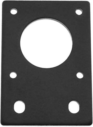 1pcs 17 42 Series Stepper Motor mounting Plate Fixing Plate Bracket Suitable for 2020 2040 Profile Printer(Silver) in Saudi Arabia
