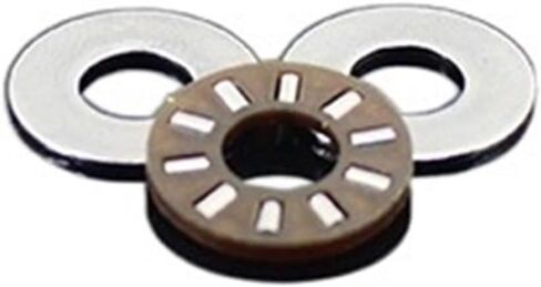 AXK0515TN + 2AS THRUST NEDLE BROANDER مع اثنين من غسالات AS0515 5 * 15 * 4MM (10 PCS) AXK0515 889015 NTB0515BEARINGS in Saudi Arabia