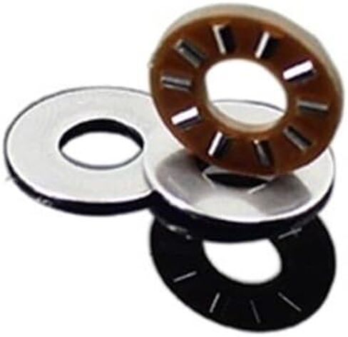 AXK0515TN + 2AS THRUST NEDLE BROANDER مع اثنين من غسالات AS0515 5 * 15 * 4MM (10 PCS) AXK0515 889015 NTB0515BEARINGS in Saudi Arabia