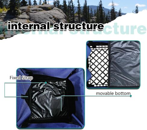 5002 Kayak Crate Bag Durable Saltwater- Resistant Kayak Fishing Bag in Saudi Arabia