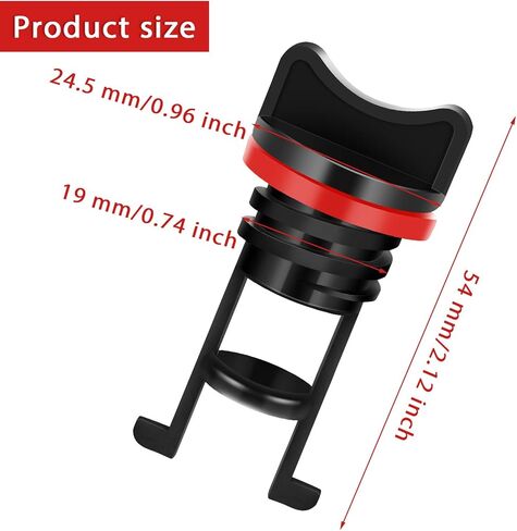 Boao Nylon Kayak Drain Plugs Thread Drain Plugs for Kayak Dinghy Canoe Boat (Red, 12 Pieces) in Saudi Arabia