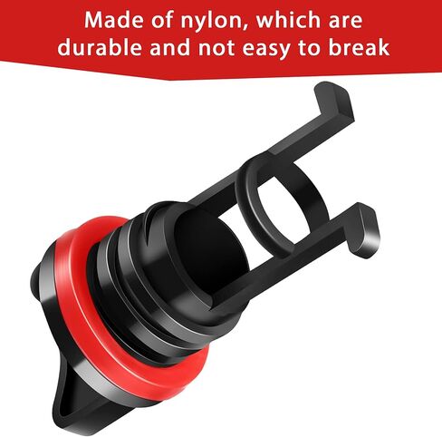 Boao Nylon Kayak Drain Plugs Thread Drain Plugs for Kayak Dinghy Canoe Boat (Red, 12 Pieces) in Saudi Arabia