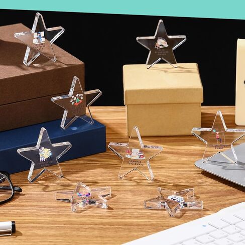 30 PCS التقدير مضحك جائزة أكريليك جائزة ، جائزة التقدير من أكريليك ، شكرا لك كأس ميداليات مكافأة هدايا للمكاتب الحاضر التقاعد جائزة الفريق (Coworker) in Kuwait