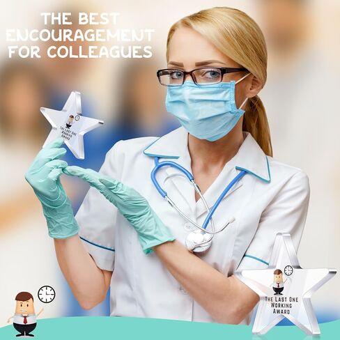 30 PCS التقدير مضحك جائزة أكريليك جائزة ، جائزة التقدير من أكريليك ، شكرا لك كأس ميداليات مكافأة هدايا للمكاتب الحاضر التقاعد جائزة الفريق (Coworker) in Kuwait