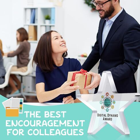 30 PCS التقدير مضحك جائزة أكريليك جائزة ، جائزة التقدير من أكريليك ، شكرا لك كأس ميداليات مكافأة هدايا للمكاتب الحاضر التقاعد جائزة الفريق (Coworker) in Kuwait