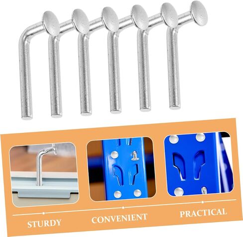 PRETYZOOM 50pcs Pallet Rack Accessories Heavy Duty Clips Pallet Racking Drop Pin for Safety in Saudi Arabia