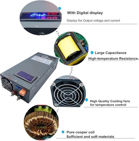 2000W 1500W 0-5V أو 0-10V نوع التحكم في الإشارة مصدر الطاقة 0-12V 24V 36V 48V 100V -300V AC DC POWER (0-5V الحالي) in Kuwait