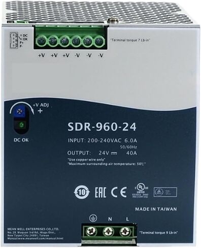 SDR-960 SDR-960-48 48V 20A 960W DC RALL SANDING SUSSING in Kuwait