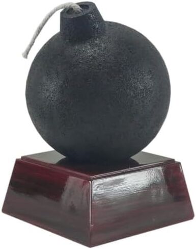 Decade Awards Bomb Trophy - Custom Engraved Da Bomb Award - Celebrate an Explosive Victory or Defeat Bombshell of a Trophy - Customize Now (5.5 Inch) in Saudi Arabia