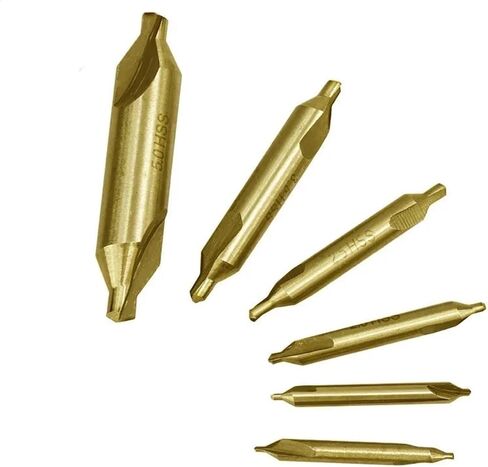 HSS Center Drill Bit Set 1.0/1.5/2.0/2.5/3.5/5mm 7Pcs Countersinks Angle Drilling Combined Bit for Metalworking Tools(Set 1) in Saudi Arabia