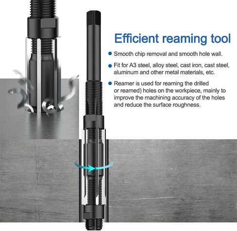 1Pcs 6mm-64mm Adjustable Hand HSS Size Range Alloy Steel Hand Tools(7-7.75mm) in Saudi Arabia