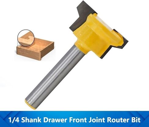 1pcs 1/4inch (6.35mm) Shank Reberer Rervible Morting Joint Router Bit Woodworking in Saudi Arabia