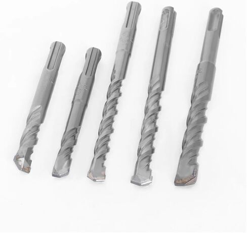 10Pcs Electric Hammer SDS Plus Drill Bit Set 160mm for Concrete Wall Brick Block Masonry Hole Saw Drilling Bits 4mm 5mm 6mm 018 in Saudi Arabia